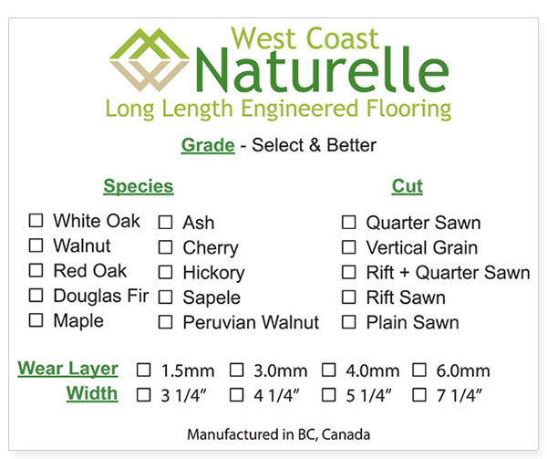 West Coast Naturelle Label